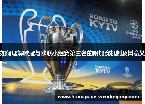 如何理解欧冠与欧联小组赛第三名的附加赛机制及其意义